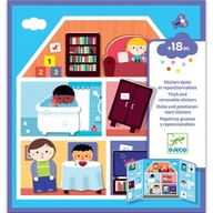 DJECO opakovane použiteľné nálepky pre deti HOME DJECO opakovane použiteľné nálepky pre deti HOME