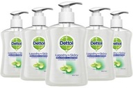 DETTOL Antibakteriálne tekuté mydlo 5x250ml Aloe DETTOL Antibakteriálne tekuté mydlo 5x250ml Aloe