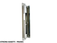 ELEKTRICKÝ ZÁMEK ÚZKY KAZETOVÝ 40x30 - pravý