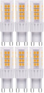 G9 LED žiarovka 6W 510lm ekvivalent 45W 230V 360° teplá farba 3000K G9 LED žiarovka 6W 510lm ekvivalent 45W 230V 360° teplá farba 3000K