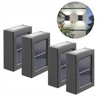 4X SOLÁRNE ZÁHRADNÉ LAMPY SOLÁRNE NÁSTENNÉ LAMPY 4X SOLÁRNE ZÁHRADNÉ LAMPY SOLÁRNE NÁSTENNÉ LAMPY