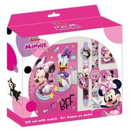 Zámkový denník Minnie s hodinkami a perom 564010 Zámkový denník Minnie s hodinkami a perom 564010