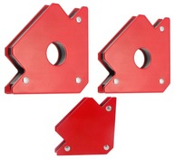 Nastaviť x 3 magnetické uhly zvárania Nastaviť x 3 magnetické uhly zvárania