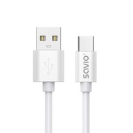 USB-A - USB-C kábel, 2A, 3m, CL-168 Savio