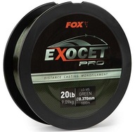Rybársky vlasec Fox Exocet Pro Lo-Vis Green 0,370mm/1000m Rybársky vlasec Fox Exocet Pro Lo-Vis Green 0,370mm/1000m