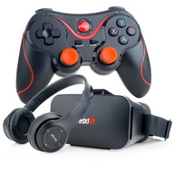 VR 3D OKULIARE 360 STUPŇOV + DIAĽKOVÉ BLUETOOTH VR 3D OKULIARE 360 STUPŇOV + DIAĽKOVÉ BLUETOOTH