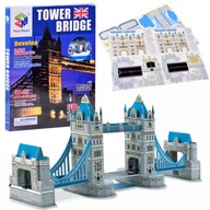 3D puzzle, 41 dielikov. Tower Bridge
