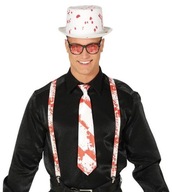 KRVI SADA KLOBÚK, KRAVAT, SUGARS HALLOWEEN KRVI SADA KLOBÚK, KRAVAT, SUGARS HALLOWEEN