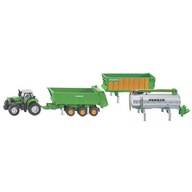 Hračka traktora Deutz + prívesné vozíky SIKU Hračka traktora Deutz + prívesné vozíky SIKU