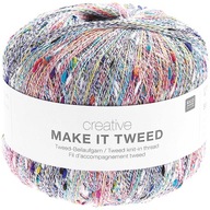 Efektná priadza Rico Design Creative Make It Tweed 001 Efektná priadza Rico Design Creative Make It Tweed 001