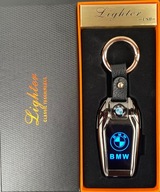 Elegantná BMW kľúčenka - zapaľovač cigariet a baterka
