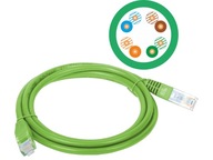 Patchcord UTP KKU5ZIE0,5 RJ45 - RJ45 0,50m 20 ks Patchcord UTP KKU5ZIE0,5 RJ45 - RJ45 0,50m 20 ks