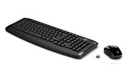 Kombinácia klávesnice a myši HP 300 1600 dpi USB