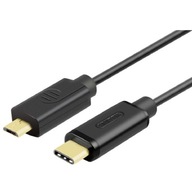 UNITEK USB Type-C kábel USB-C na microUSB | 100 cm UNITEK USB Type-C kábel USB-C na microUSB | 100 cm