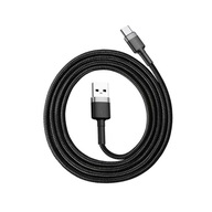 Kábel Baseus Cafule 2m USB Type-C QC3.0 2A Kábel Baseus Cafule 2m USB Type-C QC3.0 2A