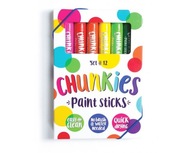 Pastelkové farby 12 ks Chunkies Paint Sticks - Ooly