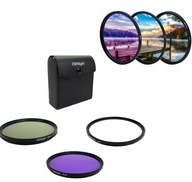 3v1 CAMLIGHT FILTER SET 52 mm UV CPL FLD POUZDRO