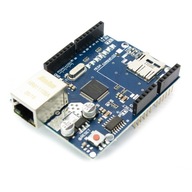 Shield Ethernet W5100 + SD karta pre Arduino