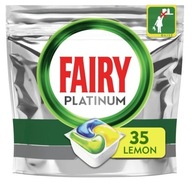 Fairy Platinum Lemon Kapsule do umývačky riadu 35 ks