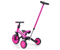Milly Mally Bicykel 4v1 Optimus Plus Pink