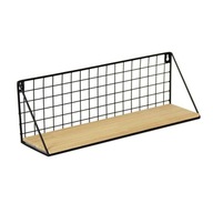 Nástenná polica v štýle LOFT, škandinávska 45 x 12 cm - Nástenná polica v štýle LOFT, škandinávska 45 x 12 cm -