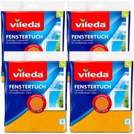 Handrička Vileda Puceka na čistenie okien a okien bez opakovane použiteľných 4 kusov Handrička Vileda Puceka na čistenie okien a okien bez opakovane použiteľných 4 kusov