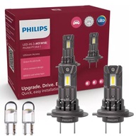 H7 H18 PHILIPS Ultinon Access + W5W LED žiarovky