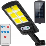 Diaľkové ovládanie solárnej lampy Twilight Senzor pohybu 120COB