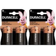 4x VÝKONNÉ ALKALICKÉ BATÉRIE DURACELL LR20 D R20 DURALOCK DLHÁ PREVÁDZKA 4x VÝKONNÉ ALKALICKÉ BATÉRIE DURACELL LR20 D R20 DURALOCK DLHÁ PREVÁDZKA