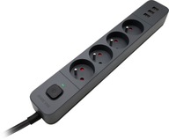 Predlžovací kábel Power Strip 4 zásuvky + 3 USB Predlžovací kábel Power Strip 4 zásuvky + 3 USB