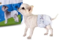 Plienky M plienky pre psov 4-8 kg / 12 ks
