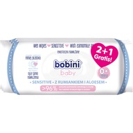 BOBINI BABY Vlhčené obrúsky pre bábätká a batoľatá BOBINI BABY Vlhčené obrúsky pre bábätká a batoľatá