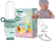 NENO GUSTO TEETHER cumlík NA PODÁVANIE JEDLA OVOCNÉ JEDLO LYŽIČKOU NENO GUSTO TEETHER cumlík NA PODÁVANIE JEDLA OVOCNÉ JEDLO LYŽIČKOU