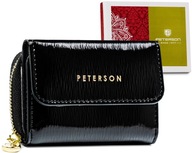 Vzor malej koženej peňaženky Peterson