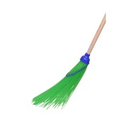 PVC pouličná metla s 9 cm násadou