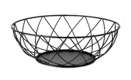 DIAMANTOVÝ ČIERNY KOŠÍK NA OVOCIE 28X28X11CM DIAMANTOVÝ ČIERNY KOŠÍK NA OVOCIE 28X28X11CM
