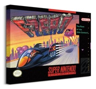 Obraz na plátne Super Nintendo hra F-Zero Wall obrázky 40x30 cm Obraz na plátne Super Nintendo hra F-Zero Wall obrázky 40x30 cm