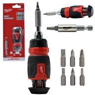 UNIVERZÁLNY SKRUTKOVAČ Skrutkovač s Ráčňou 8v1 7 PH PZ TORX BITOVÉ HROTY UNIVERZÁLNY SKRUTKOVAČ Skrutkovač s Ráčňou 8v1 7 PH PZ TORX BITOVÉ HROTY