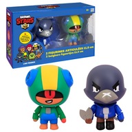 BRAWL STARS BRAYERS SÚPRAVA 2 POHYBLIVÝCH FÓGIEK VRANA A LEON 11,5 CM BRAWL STARS BRAYERS SÚPRAVA 2 POHYBLIVÝCH FÓGIEK VRANA A LEON 11,5 CM
