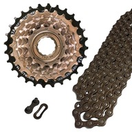ATA FREESPEED SET 6-rýchlostná 14-28T + DE-ONE REŤAZOVÁ SADA ATA FREESPEED SET 6-rýchlostná 14-28T + DE-ONE REŤAZOVÁ SADA