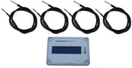 4-KANÁLOVÝ LCD PANELOVÝ TEPLOMER DS18B20 puzdro 4-KANÁLOVÝ LCD PANELOVÝ TEPLOMER DS18B20 puzdro