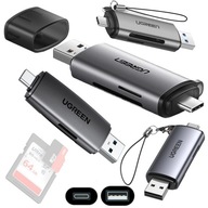 UGREEN USB ČÍTAČKA KARIET USB-C SD Micro-SD ADAPTÉR USB3.0 TELEFÓNNY POČÍTAČ UGREEN USB ČÍTAČKA KARIET USB-C SD Micro-SD ADAPTÉR USB3.0 TELEFÓNNY POČÍTAČ