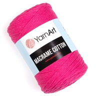 YarnArt MACRAME COTTON makramé šnúrka FUCHSIA 771 YarnArt MACRAME COTTON makramé šnúrka FUCHSIA 771