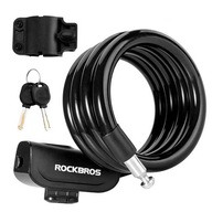 BEZPEČNOSTNÝ ZÁMOK NA BICYKEL ROCKBROS S KĽÚČOM 1,1M BEZPEČNOSTNÝ ZÁMOK NA BICYKEL ROCKBROS S KĽÚČOM 1,1M