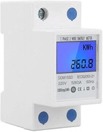 Jednofázový wattmeter elektronický merač