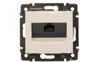 VALENA Krémová zásuvka RJ45 5e UTP 774130 VALENA Krémová zásuvka RJ45 5e UTP 774130