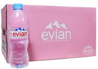 Evian Alkalická pramenitá minerálna voda 24x0,5l