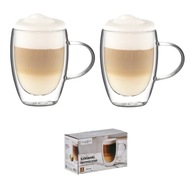 Termálne poháre s dvojitou stenou 340 ml 2 kusy káva latte cappuccino Termálne poháre s dvojitou stenou 340 ml 2 kusy káva latte cappuccino