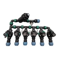 Rain Bird HV 6-sekčný kolektor s filtrom RainBird PE 25 a kompresorom Rain Bird HV 6-sekčný kolektor s filtrom RainBird PE 25 a kompresorom