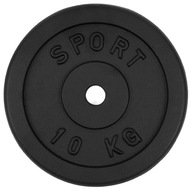 Zaťaženie liatiny 10 KG, liatinový kotúč 28 mm Zaťaženie liatiny 10 KG, liatinový kotúč 28 mm